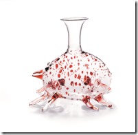 Decanter Ragnetto rosso